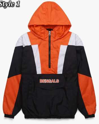 Cincinnati Bengals Pullover Jacket - Modajacket