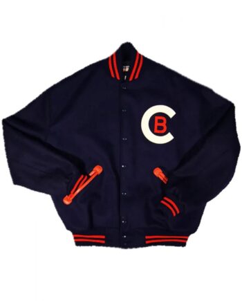 Varsity 1946 Cleveland Buckeyes Black Jacket - Modajacket