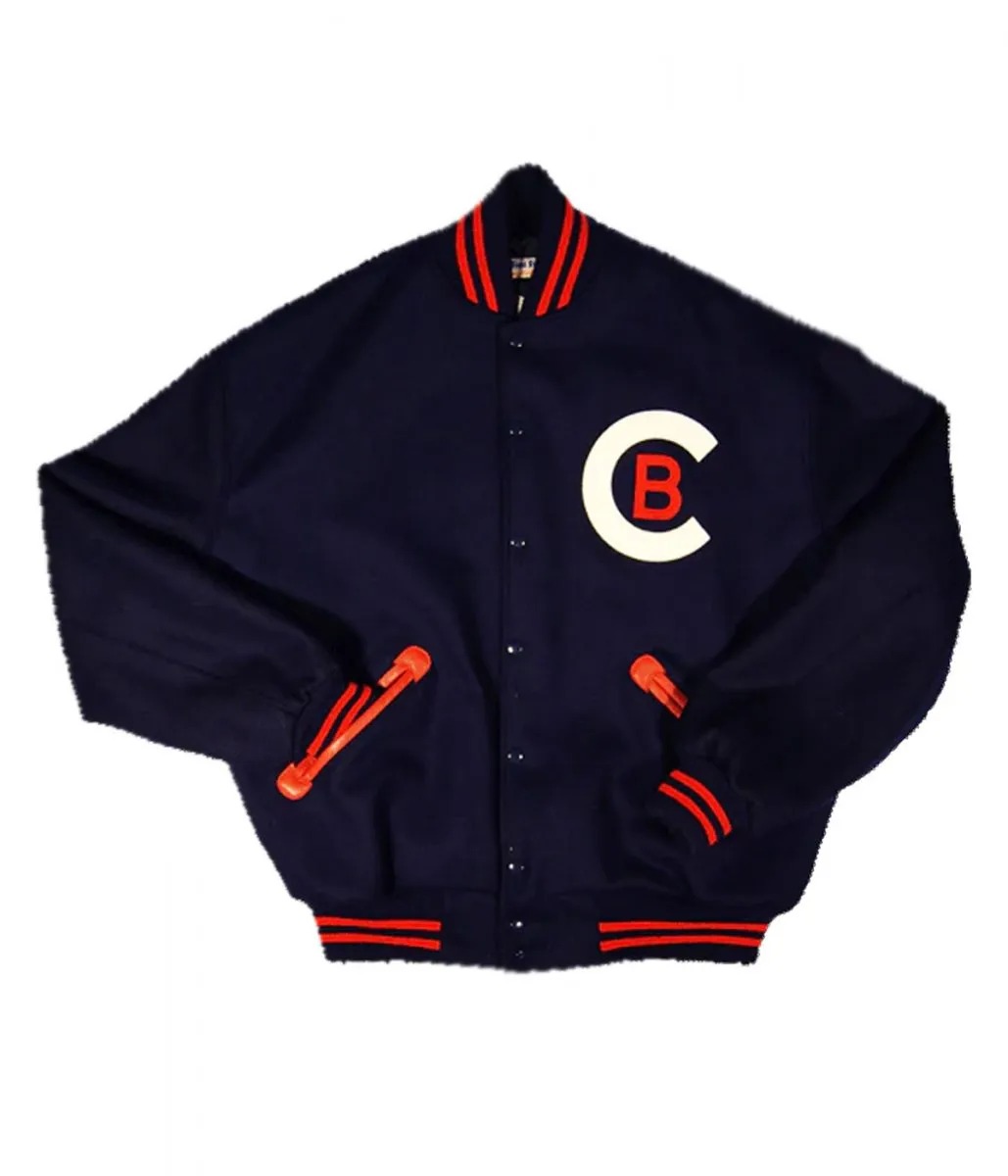 Varsity 1946 Cleveland Buckeyes Black Jacket 1 Varsity 1946 Cleveland Buckeyes Black Jacket - Modajacket