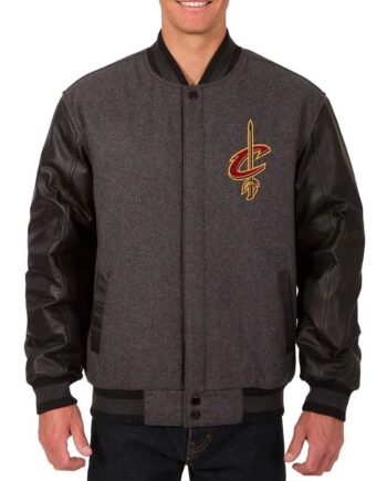 Cleveland Cavaliers Varsity Charcoal Jacket - Modajacket