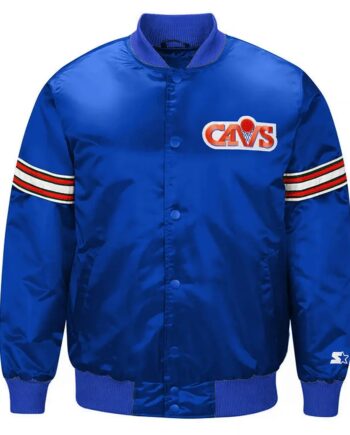 Pick and Roll Cleveland Cavaliers Royal Jacket - Modajacket