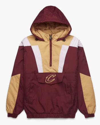 Cleveland Cavaliers Pullover Half-Zip Jacket - Modajacket