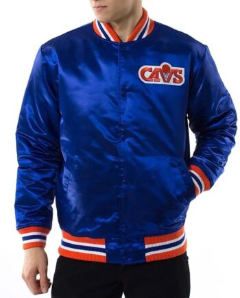 Cleveland Cavaliers Royal Satin Jacket - Modajacket