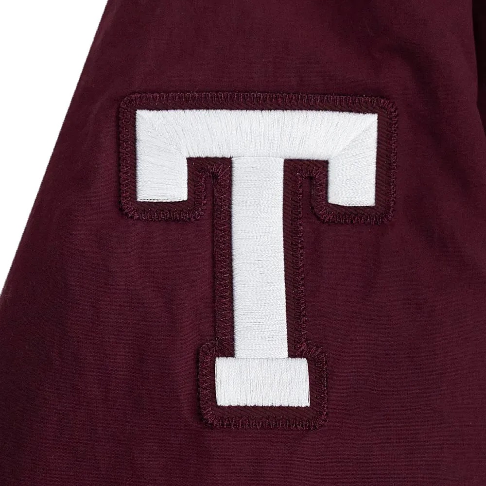 Coaches Texas A&M Aggies Maroon Baseball Jacket 3 Coaches Texas A&M Aggies Maroon Baseball Jacket