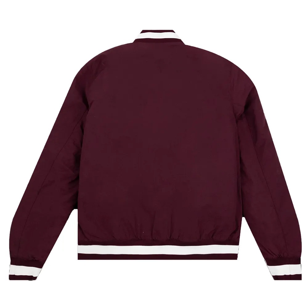 Coaches Texas A&M Aggies Maroon Baseball Jacket 2 Coaches Texas A&M Aggies Maroon Baseball Jacket