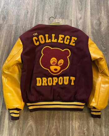The College Dropout Kanye West Varsity Jacket - Modajacket