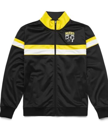 Columbus Crew Black Track Jacket - Modajacket