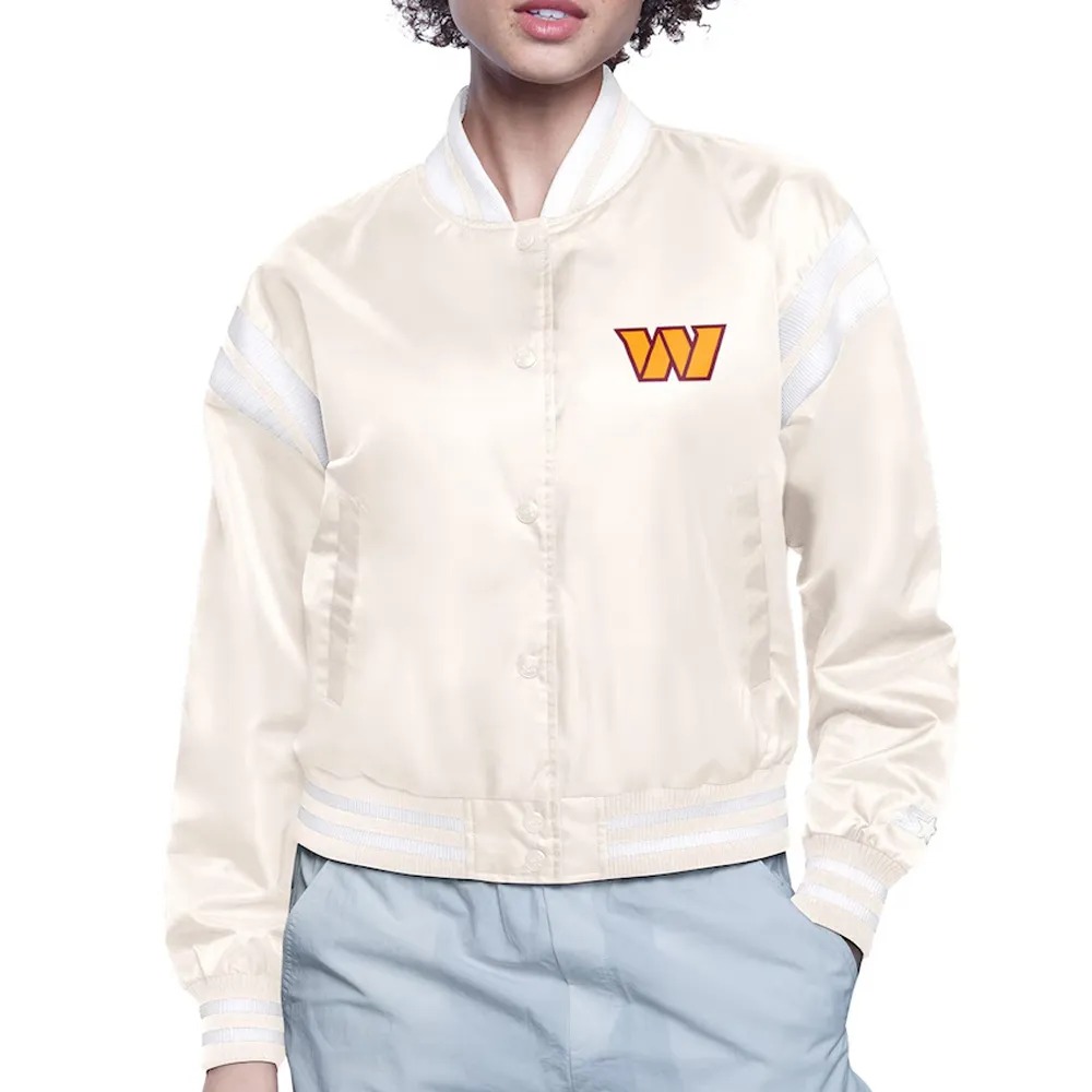 Washington Commanders Satin Jacket 1 Washington Commanders Satin Jacket - Modajacket