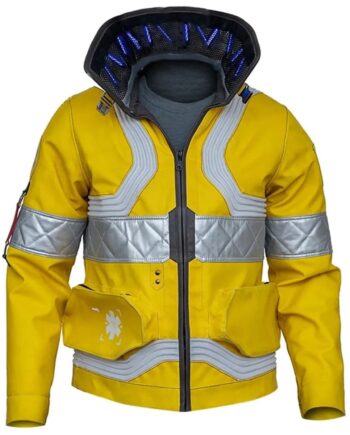 Cyberpunk 2077 David Martinez Yellow Leather Jacket - Modajacket