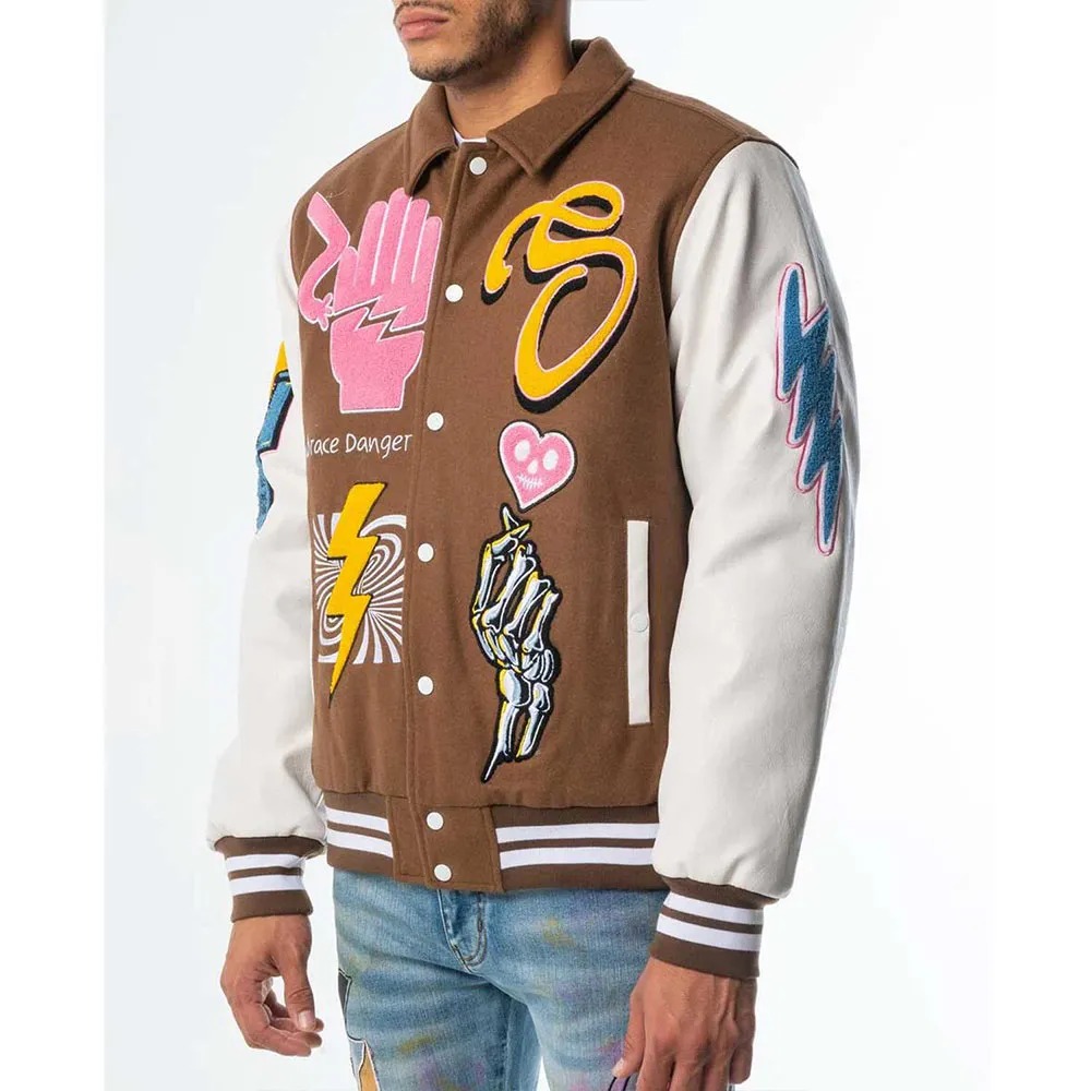 Sugarhill Danger Varsity Jacket 8 Sugarhill Danger Varsity Jacket