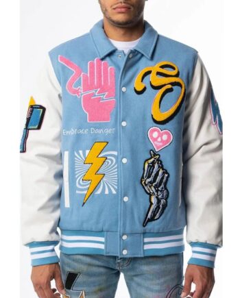 Sugarhill Danger Varsity Jacket - Modajacket