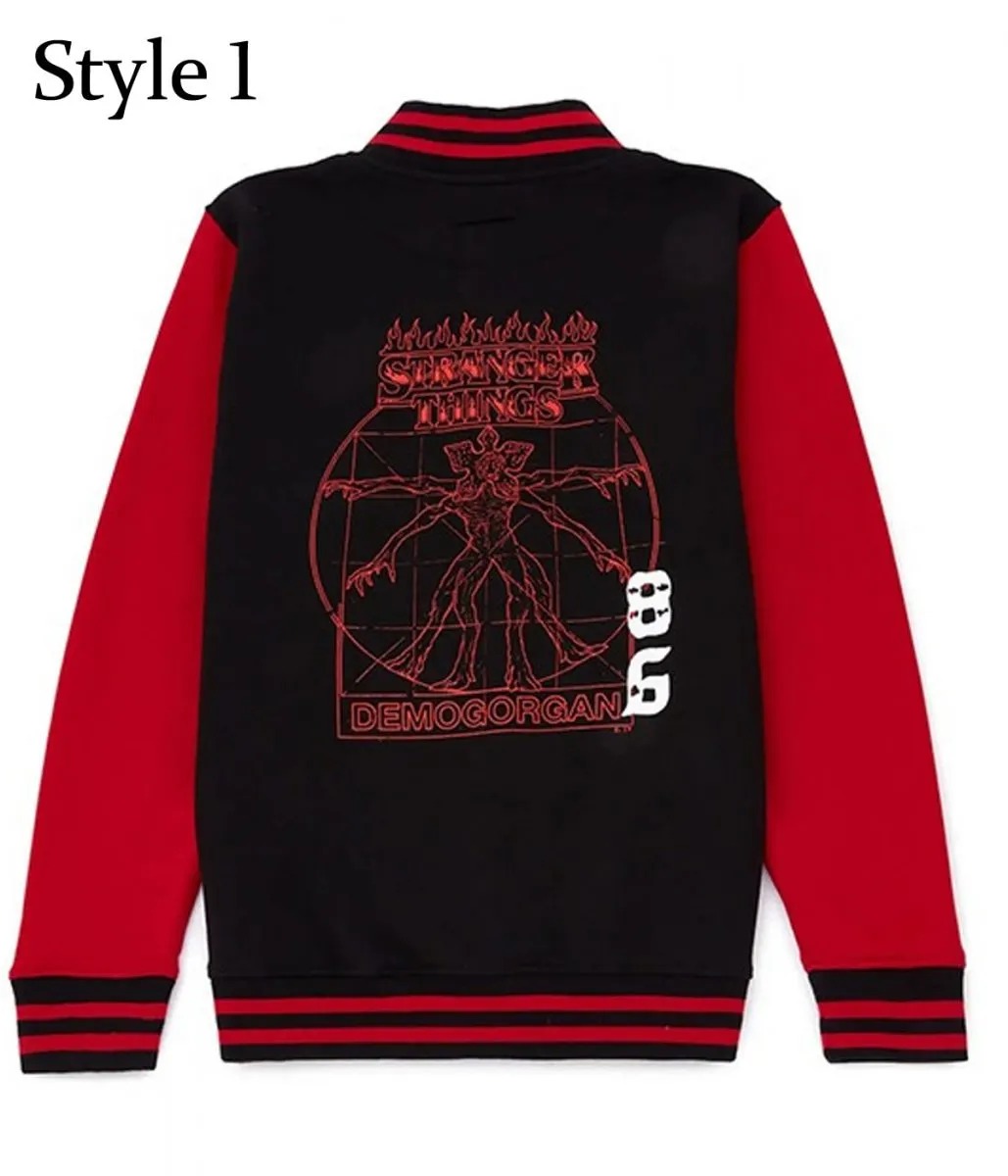 Varsity Demogorgon Hunter Stranger Things Wool Jacket 2 Varsity Demogorgon Hunter Stranger Things Wool Jacket