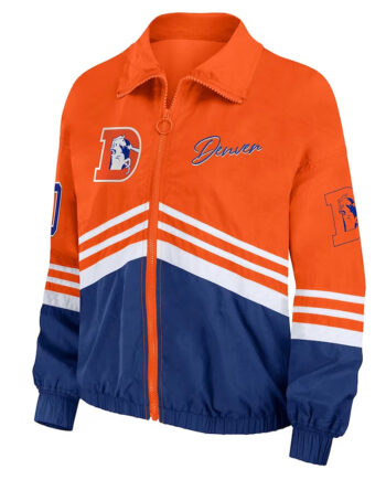 Denver Broncos Throwback Windbreaker Jacket - Modajacket