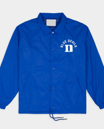 Duke Blue Devils Classic Logo Coaches Jacket - Modajacket