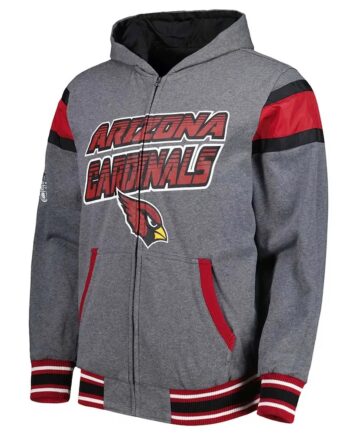 Gray Arizona Cardinals Extreme Hoodie - Modajacket