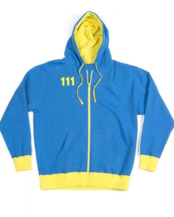 Vault 111 Fallout 4 Blue Hoodie - Modajacket