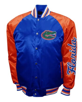 Florida Gators The Game Royal Satin Jacket - Modajacket