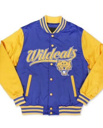 Fort Valley State Wildcats Blue and Gold Jacket - Modajacket