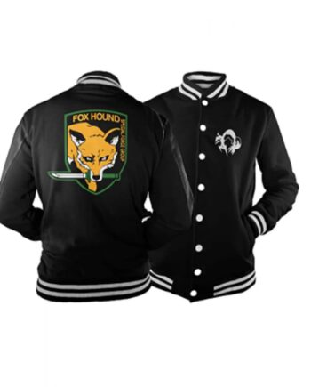 Metal Gear Solid Foxhound Letterman Jacket - Modajacket
