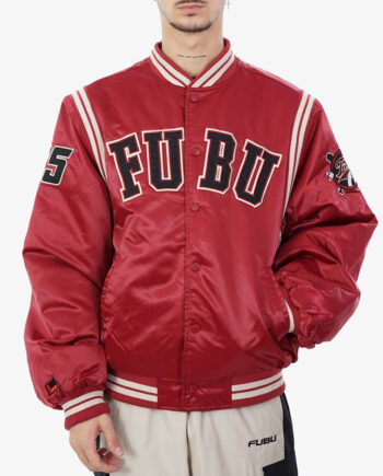 Fubu College Teddy Varsity Jacket - Modajacket