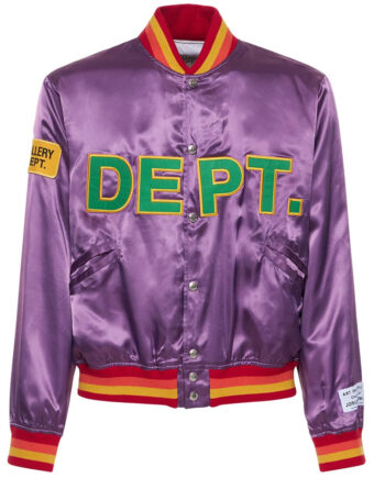 Gallery Dept. MVP Embroidered Bomber Jacket - Modajacket