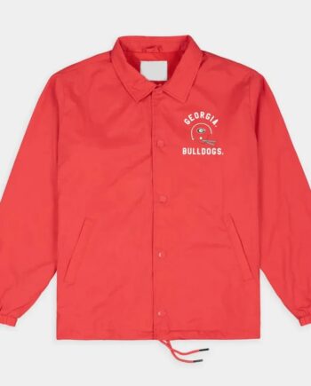 Georgia Bulldogs Classic Hellet Coaches Jacket - Modajacket