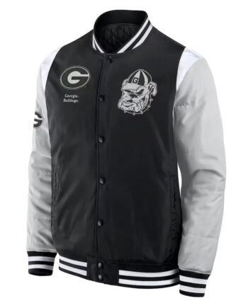 Elements Elite Georgia Bulldogs Black Jacket - Modajacket