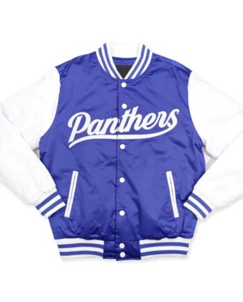 Georgia State Panthers Blue and White Jacket - Modajacket