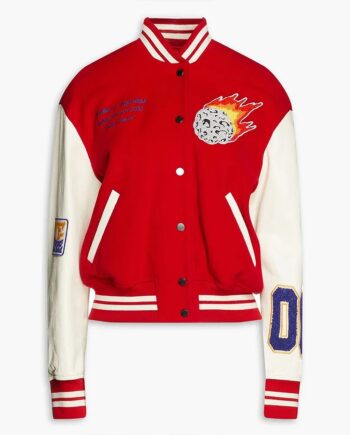 Gigi Hadid Meteor Shower Varsity Jacket - Modajacket