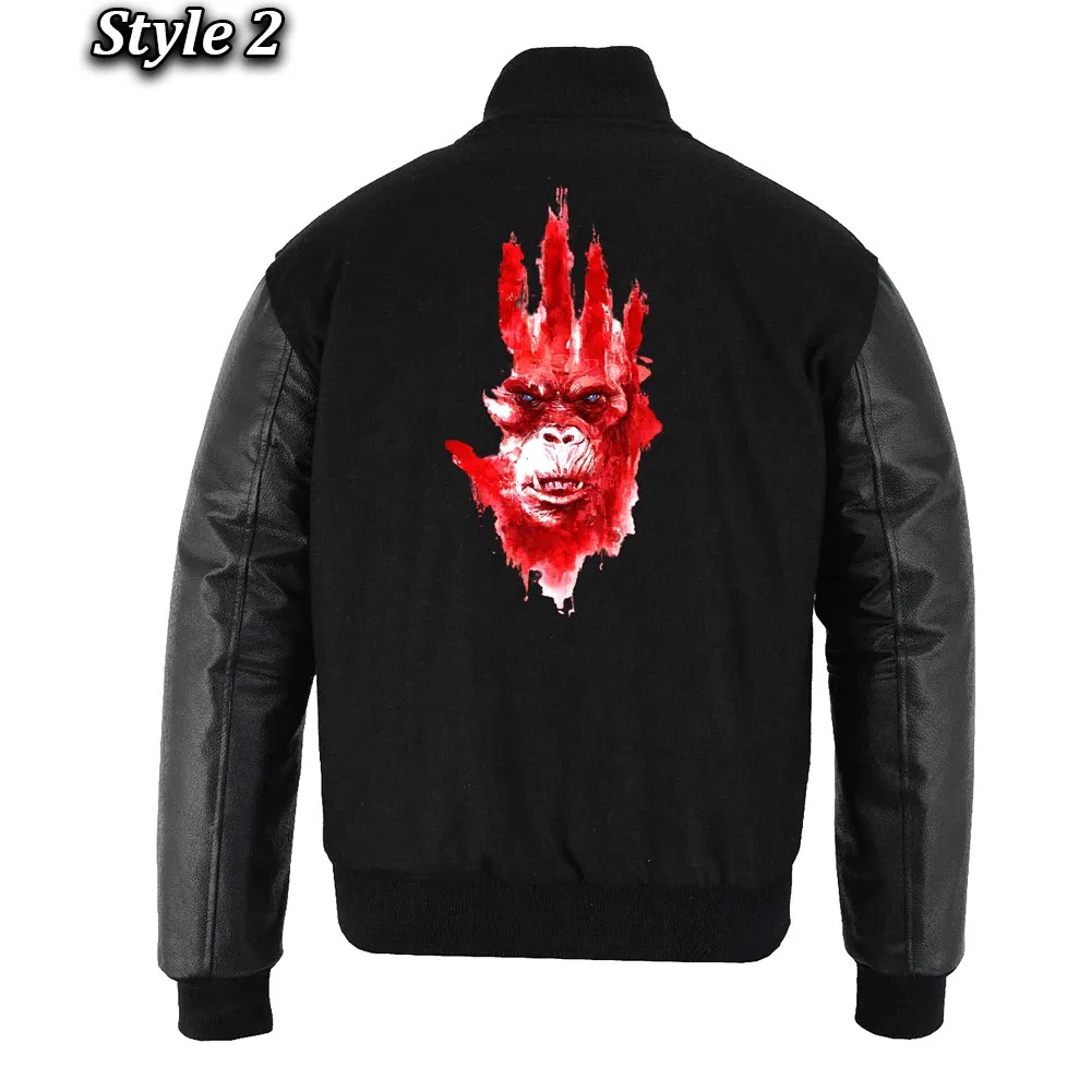 Godzilla X Kong The New Empire Varsity Jacket 4 Godzilla X Kong The New Empire Varsity Jacket