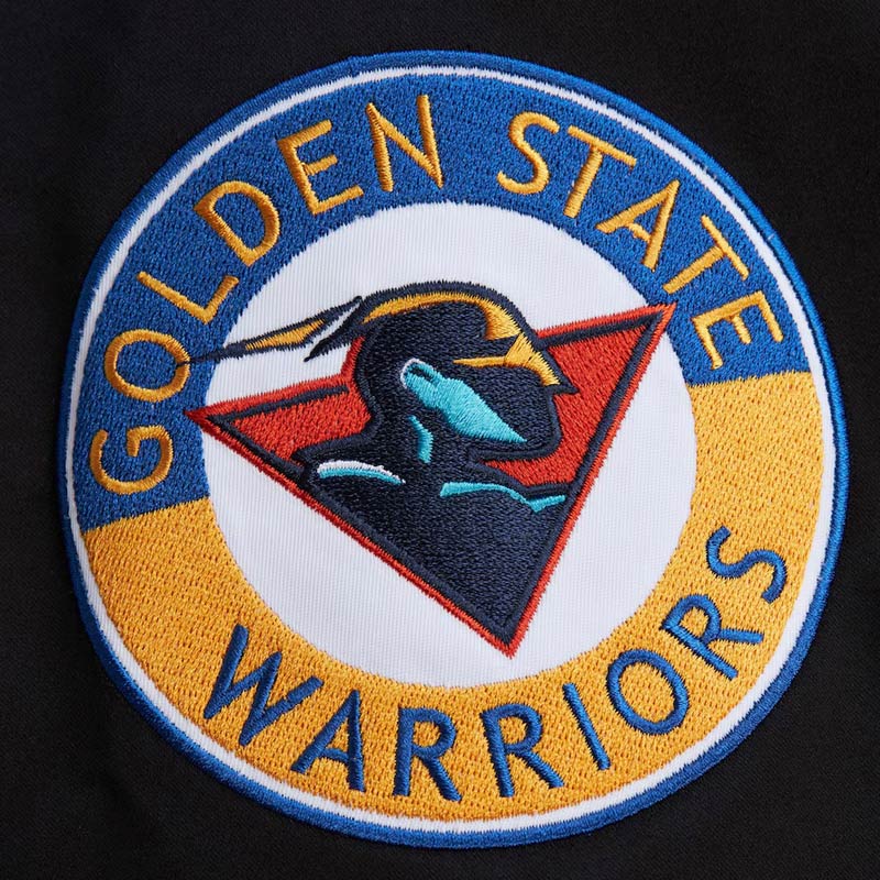 Golden State Warriors Black Out Satin Jacket 4 Golden State Warriors Black Out Satin Jacket