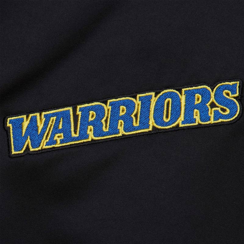 Golden State Warriors Black Out Satin Jacket 6 Golden State Warriors Black Out Satin Jacket