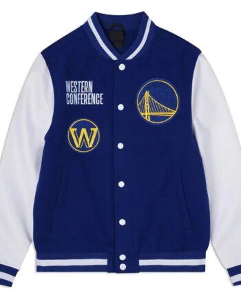 Golden State Warriors Western Conference Varsity Jacket - Modajacket