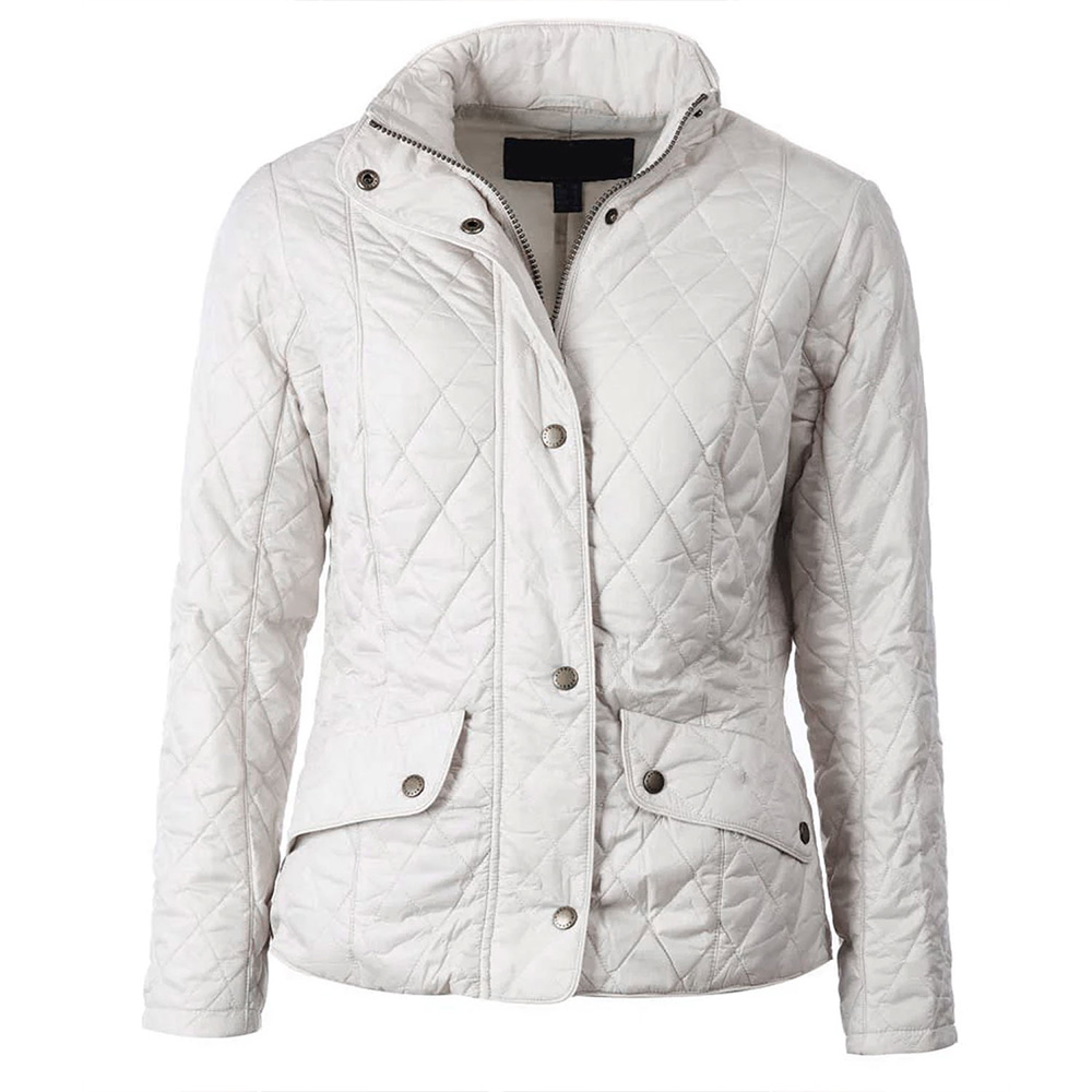 Rachael Harris Goosebumps Quilted Jacket 1 Rachael Harris Goosebumps Quilted Jacket - Modajacket