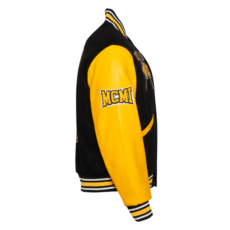 Grambling State University Black and Gold Varsity Jacket 4 Grambling State University Black and Gold Varsity Jacket