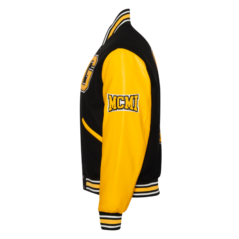 Grambling State University Black and Gold Varsity Jacket 3 Grambling State University Black and Gold Varsity Jacket