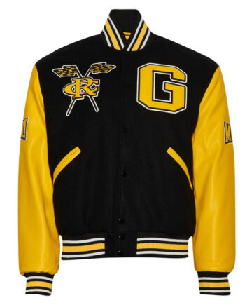 Grambling State University Black and Gold Varsity Jacket - Modajacket