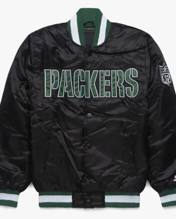 Blackout Green Bay Packers Jacket - Modajacket