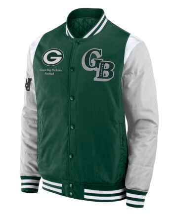 Elements Elite Green Bay Packers Green Jacket - Modajacket