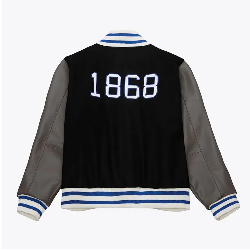 Hampton Pirates Homecoming Black Varsity Jacket 2 Hampton Pirates Homecoming Black Varsity Jacket