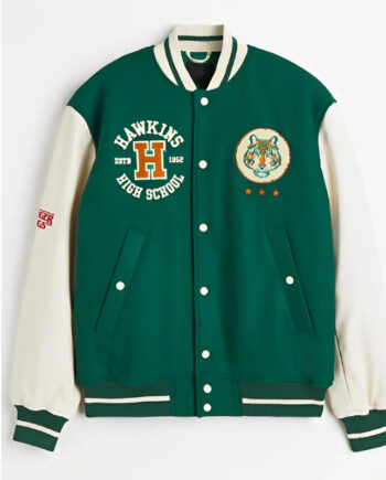 Stranger Things Hawkins Stadium Varsity Jacket - Modajacket
