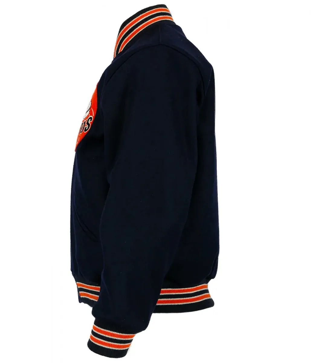 Varsity 1965 Houston Astros Black Wool Jacket 3 Varsity 1965 Houston Astros Black Wool Jacket