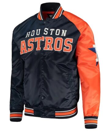Houston Astros Navy & Orange Authentic Spring Training Dugout Jacket - Modajacket
