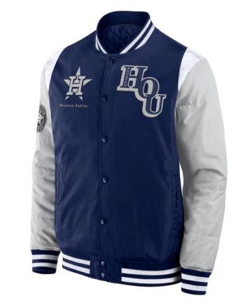 Elements Elite Houston Astros Navy Jacket - Modajacket