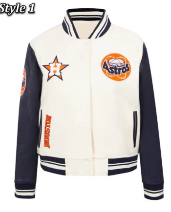 Retro Classic Rib Houston Astros Varsity Jacket - Modajacket