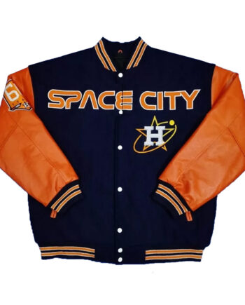 Space City Houston Astros Varsity Jacket - Modajacket