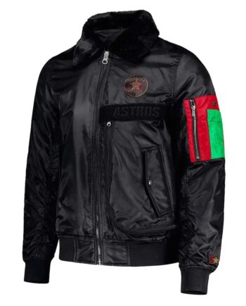 Houston Astros Ty Mopkins Black Jacket - Modajacket