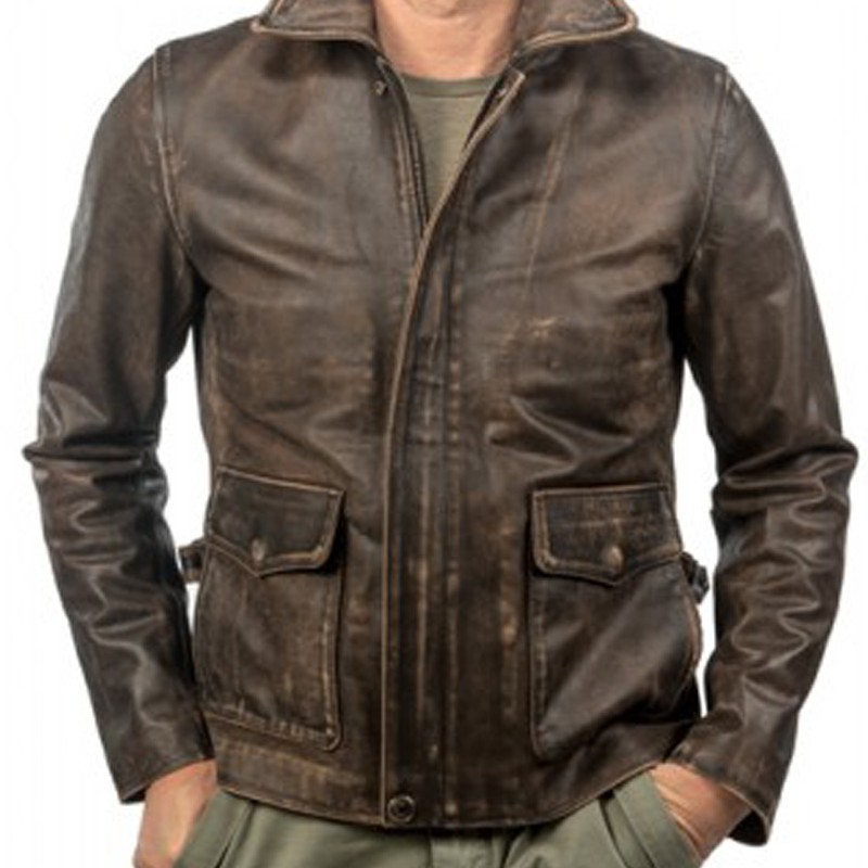 Indiana Jones Leather Jacket 1 Indiana Jones Leather Jacket - Modajacket