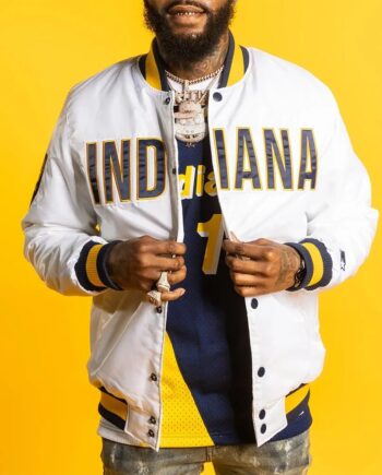 Indiana Pacers X White Jacket - Modajacket