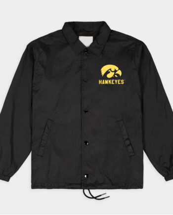 Iowa Hawkeyes Classic Football Coaches Jacket - Modajacket